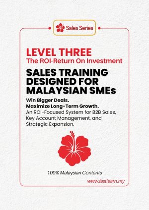 Sales Series Level Three –  The ROI